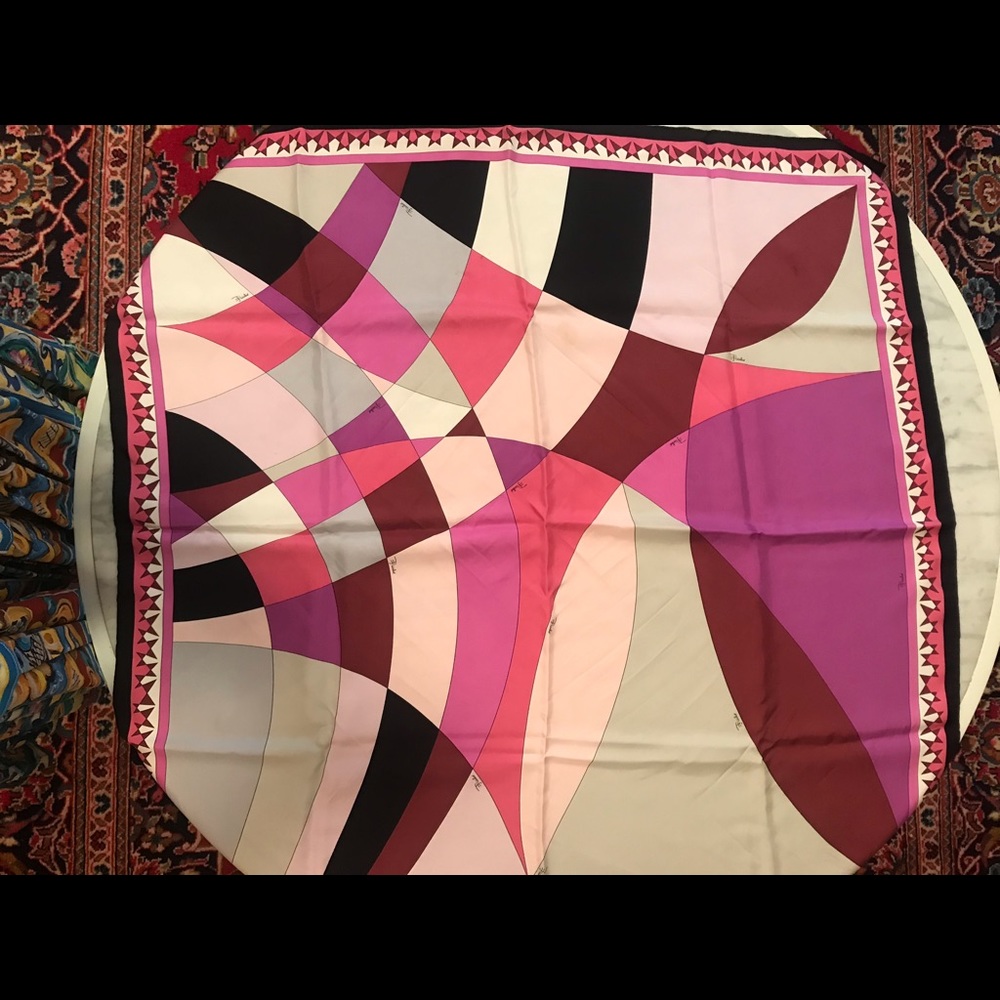 Pucci silk scarf